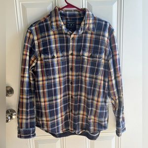 American Eagle Outfitters Thick Mens Flannel Shirt